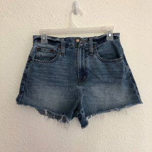 Madewell The Perfect Jean Short High Rise Size 25